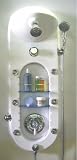 Instant Total Spa White Shower Panel And Organizer