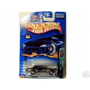Mattel Hot Wheels 2003 Treasure Hunt 1:64 Scale Black 1968 Mercury Cougar 4/12 Die Cast Car #004