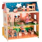 Alex Toys My Dollhouse with Furniture and Dolls - B00004U3G6