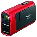 Panasonic SDR-SW20 Waterproof Flash Memory Camcorder with 10x Optical Zoom (Red)