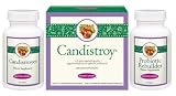 Natures Secret Candistroy Kit - Candistroyer 60 and Probiotic Rebuilder 60 Tablets 120 Each
