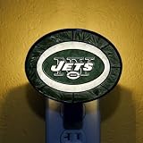 Art Glass Nightlight - Jets (4.25 x 4.25 x 16.5)