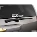 I'd rather be driving a Taylormade golf decal sticker Vinyl color: WHITE