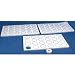3 24 White Foam Gem Jars Gemstone Storage Display Tray Insert