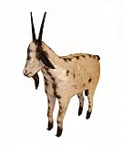 Large Sir William the Goat : Recycled Metal Animal Garden Art Sculpture
