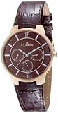 Skagen Herrenarmbanduhr Multifunktion Leder 331XLRLD