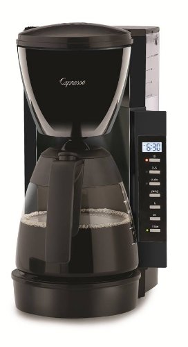 Capresso Specialty Coffee Makers CM 200, Black/Silver Accents