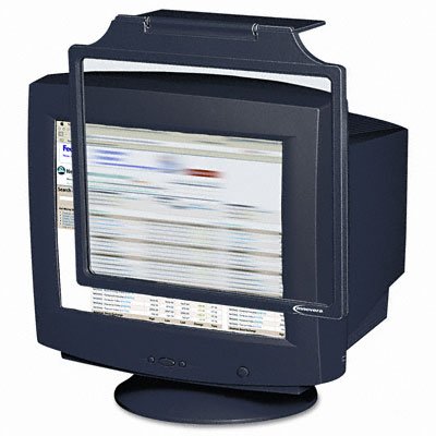 UNV26416 - Privacy Antiglare, Antistatic, Antiradiation Filter for 17 CRT Monitor, Black (UNV26416)