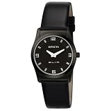 Invicta Ladies Slim Collection Round Black Leather Watch #5156 by Invicta