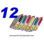 12 DRUCKERPATRONEN Epson Stylus Photo P50 R265 R285 R360 RX560 RX585 RX685 PX650 PX700W PX710W PX800FW PX810FW RX 650 585 685 650 ( komaptible Druckerpatronen )