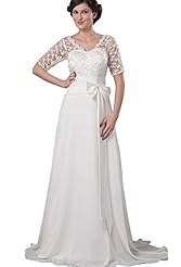 Strapless Floor Length Chiffon Mother-of-the-Bride Dress 