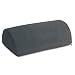 Foot Cushion, Half-Cylinder Design, Foam, 18 W x 12 D x 6 H, Black SAF92311