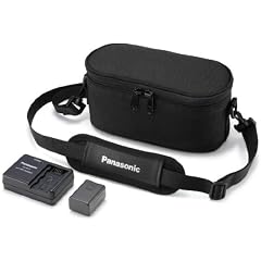Panasonic Starterkit VW-ACK180E-K f�r SD66/TM60/HS60/S50/T50/H85 inkl. Softtasche, Akku VW-VBK180E-K, Ladeger�t VW-BC10E-K