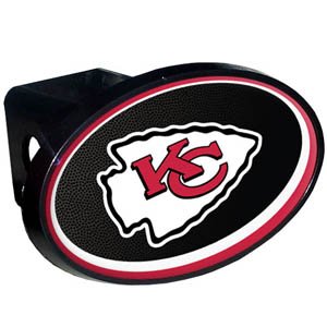 NFL Kansas City Chiefs Plastic Logo Hitch Cover