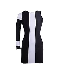 Sexy One Shoulder Polyester Bodycon Dress/Club Dress/Party Dress 