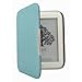 Premium Advanced Imitation Leather Cover Sleeve Case with Magnetic Closure for NOOK GlowLight (NOOK 4th Gen) - (NOT fit NOOK Simple Touch with GlowLight NOOK 3rd Gen or NOOK Simple Touch NOOK 2nd Gen) (Light Blue)