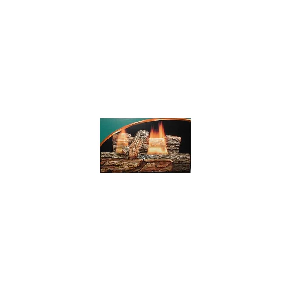 Comfort Glow 24 Inch Echo Valley Oak Vent Free Propane Gas Logs On