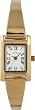 AK Anne Klein #10/9304WTGB Women's Gold Tone Bangle Bracelet Watch