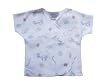 Chuckleberries "Blue Stork" Preemie Short Sleeve T-Shirt
