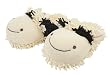 Aromahome Fuzzy Feet Slippers Cow