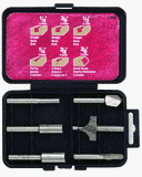Vermont American 22992 6 Piece HSS All-Purpose Router Bit Set