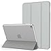 iPad Mini 4 Case - MoKo Ultra Slim Lightweight Smart-shell Stand Cover with Translucent Frosted Back Protector for Apple iPad Mini 4 7.9 inch 2015 Release Tablet, SILVER (with Auto Wake / Sleep)