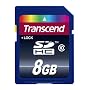 Transcend - Tarjeta de memoria SDHC 8 GB, clase 10 de Transcend