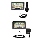 Essential Kit for the Garmin Nuvi 770 - includes Car and Wall Charger with Rapid Charge Technology - Gomadic Brand w/ TipExchange Technology