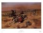 Charles M. Russell The Strenuous Life 26x20 Poster