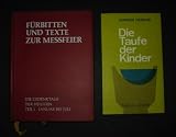 Konvolut von zwei B�nden: 1. F�rbitten und Texte zur Messfeier, Entwurf und Anregung, erweiterte Auflage, Band V, Teil 1: Die Gedenktage der Heiligen [von Hans Steffens], Paderborn, Bonifatius Druckerei, 338 Seiten; 2. Die Taufe der Kinder, Anleitung f�r das Taufgespr�ch, Text und Ritus der Kindertaufe mit Ges�ngen aus dem k�nftigen Einheitsgesangbuch, zur religi�sen Erziehung des Kleinkindes [von I. Jorissen, H. B. Meyer], Innsbruck, Tyrolia-Verlag, 162 Seiten;