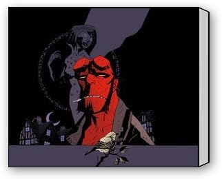 ArtShop Gallery Wrapped Hellboy Custom Modern Art Painting Wall Decor Canvas Print