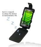 Pdair - Etui/Housse Cuir Fin clapet Ouvrant + clip ceinture amovible Fin clapet Ouvrant Blackberry Torch 9860