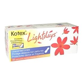 Kotex Lightdays Unscented Liners-22