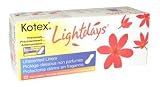 KOTEX Lightdays Unscented Liners, Regular Protection - 22 Liners