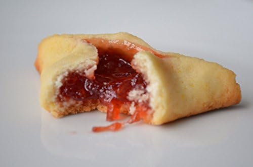 "BRC" HAPPY PURIM Mishloach Manot, 48oz. Family Pack Hamantashen Pastries Gift Basket, Filled with Raspberry and Apricot