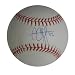 CLEVELAND INDIANS CARSTEN CHARLES SABATHIA AUTOGRAPHED BASEBALL