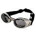 Doggles ILS Protective Eyewear for Dogs, Medium, Color:Silver