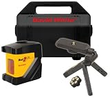 David White 48-M2XLE Int./Ext Laser Cross Line Level with Pulsing Beam