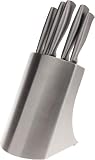 Tarrerias Bonjean - 442790 - Le Couteau Du Chef - Bloc Tout Métal + 5 Couteaux Tout Métal - Acier Inox Trempé