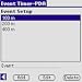 Event Timer-PDA downloadable Software