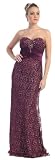 Strapless Formal Prom Dress Jr Long Evening Gown #27017