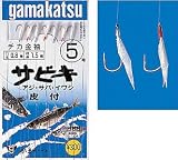 がまかつ(Gamakatsu) チカ金袖サビキ仕掛 白・金 鈎5/ハリス0.4 13003