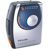 Philips AQ6581 Stereo Radio Cassette Player (Silver)