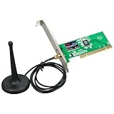 Rosewill Wireless Adapter IEEE 802.11b/g/n PCI 2.2 Upto 150Mbps Data Rates (RNX-N150PCX)