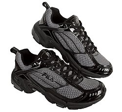 Fila Men's DLS Ventura Black Running Shoes Size 10.5 M US Fila Men's DLS Ventura Black Running Shoes Size 10.5 M US