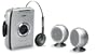 COBY CX-4912 AM/FM Stereo Cassette Player with Mini Stereo Speakers