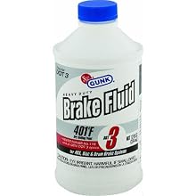 Gunk M4432 DOT 3 Regular Heavy Duty Brake Fluid - 32 fl. oz.