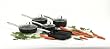 Viners Techtonic Non Stick Cookware Set, Black, 5 Piece