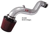 Injen IS Series Traditional Air Intake System Polished Subaru Impreza WRX STi 2004 to 2004 (IS Recommended for Modified WRX or w/Turbo Upgrade) (Short Ram)