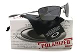 AUTHENTIC OAKLEY SUNGLASSES SPORT POLARIZED OK 12-971 SQUARE WHISKER BLACK 12971